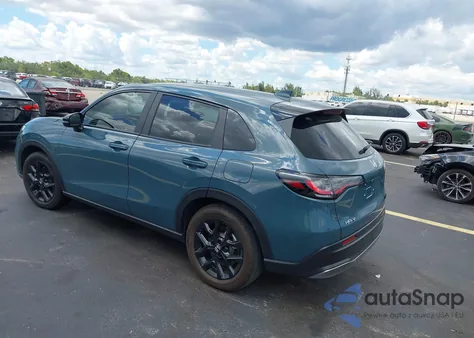 2025 Honda Hr-V 2Wd Sport from USA, damaged, VIN 3CZRZ1H59SM713542